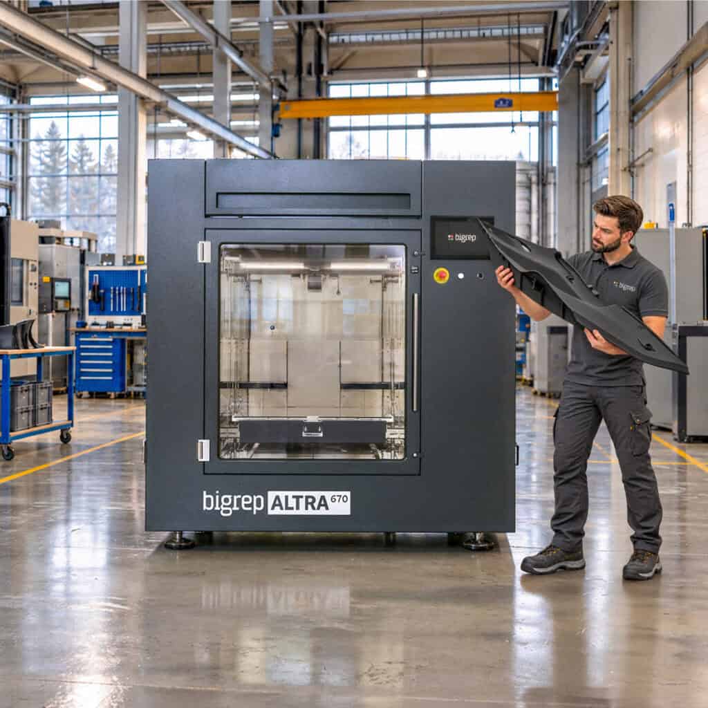 Промышленный принтер BigRep ALTRA 670. Официальное продуктовое изображение.